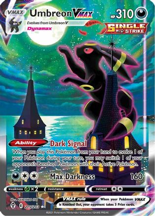 Umbreon VMAX (Alternate Art Secret), SWSH07: Evolving Skies