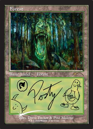 Forest (Post Malone) 1194, Secret Lair Drop Series