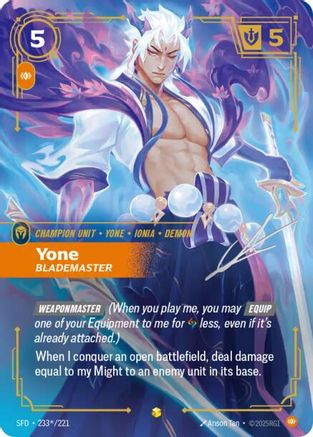 Yone, Blademaster (Signature), Spiritforged