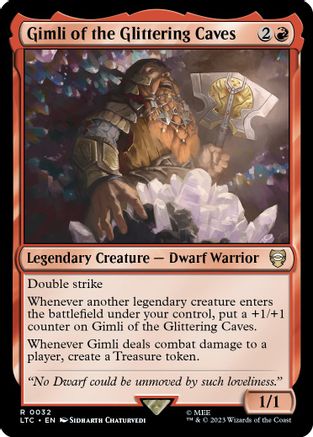 Gimli of the Glittering Caves 32, Commander: The Lord of the Rings: Tales of Middle-earth