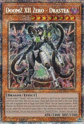 DoomZ XII Zero - Drastea (Starlight Rare) DOOD-EN008, Doom of Dimensions