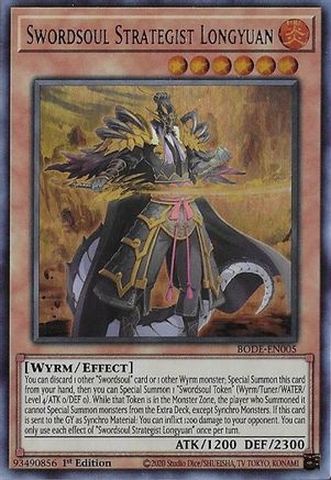 Swordsoul Strategist Longyuan BODE-EN005, Burst of Destiny