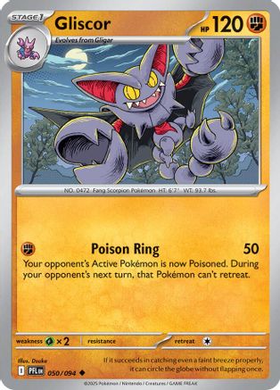 Gliscor 050/094, ME02: Phantasmal Flames