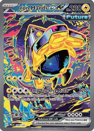 Iron Hands ex 154/131, SV: Prismatic Evolutions