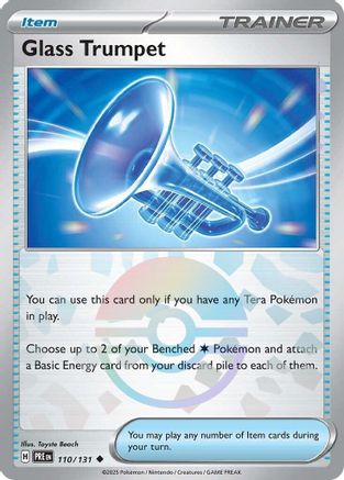 Glass Trumpet (Poke Ball Pattern) 110/131, SV: Prismatic Evolutions