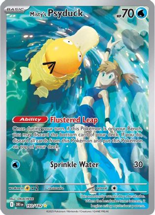 Misty's Psyduck - 193/182, SV10: Destined Rivals
