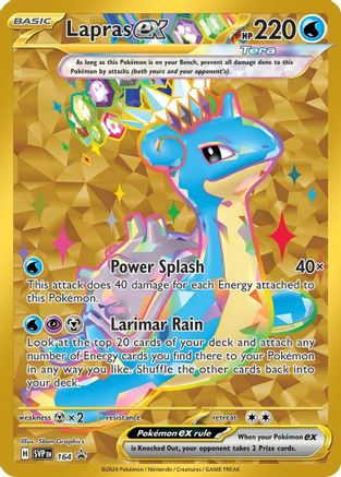 Lapras ex 164, SV: Scarlet & Violet Promo Cards