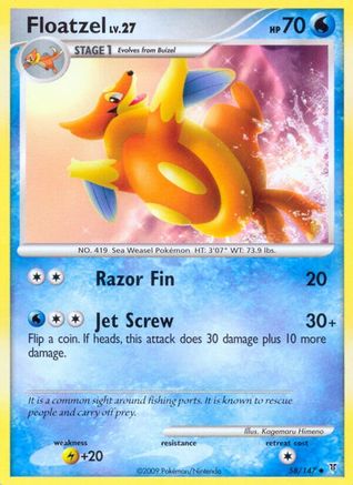 Floatzel 58, Supreme Victors