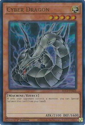 Cyber Dragon (Alternate Art) BLC1-EN021, Battles of Legend: Chapter 1