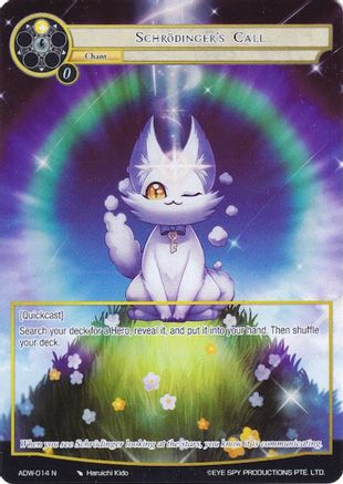 Schrodinger's Call (Full Art) ADW-014, Assault into the Demonic World