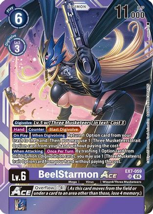 BeelStarmon ACE, Digimon LIBERATOR