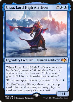 Urza, Lord High Artificer 75, Modern Horizons
