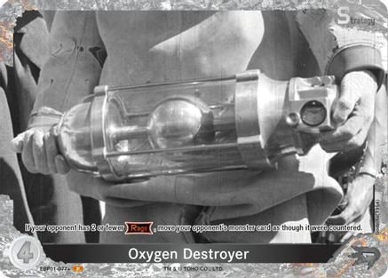 Oxygen Destroyer (EBP01-077+) EBP01-077+, Booster Set 1: Godzilla VS. Godzilla