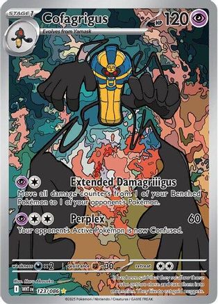 Cofagrigus 123/086, SV: White Flare