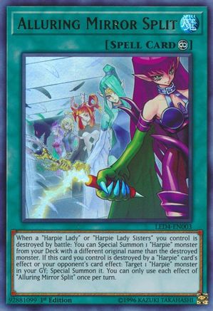 Alluring Mirror Split LED4-EN003, Legendary Duelists: Sisters of the Rose