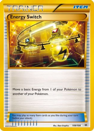 Energy Switch 109/108, XY - Roaring Skies