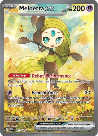 Meloetta ex 167/086, SV: Black Bolt