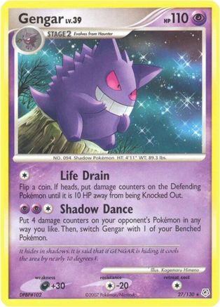 Gengar 27/130, Diamond and Pearl