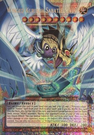 Winged Kuriboh Sabatiel LV10 (Starlight Rare) (Extended Art), Magnificent Monsters