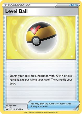 Level Ball 129/163, SWSH05: Battle Styles