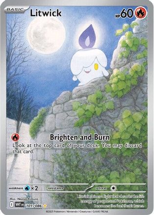 Litwick 101/086, SV: White Flare