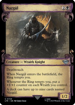 Nazgul (0724) (Showcase Scrolls) 724, Universes Beyond: The Lord of the Rings: Tales of Middle-earth