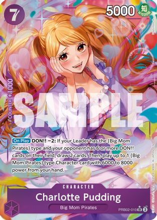Charlotte Pudding - PRB02-010 (Alternate Art) PRB02-010, Premium Booster -The Best- Vol. 2