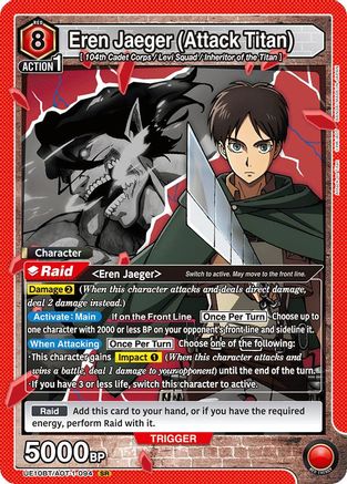 Eren Jaeger (Attack Titan) (094), UE10BT: Attack on Titan