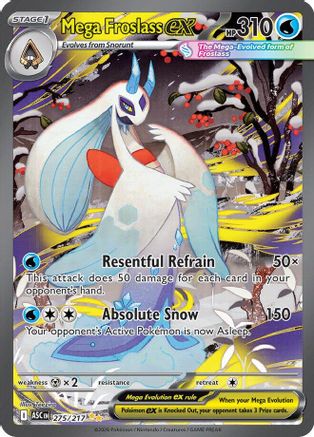 Mega Froslass ex 275/217, ME: Ascended Heroes