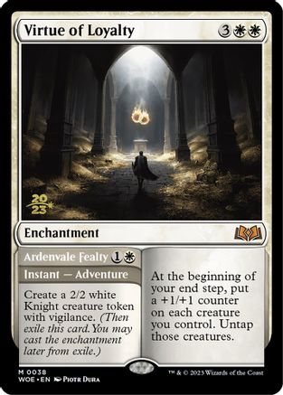 Virtue of Loyalty 38, Prerelease Cards