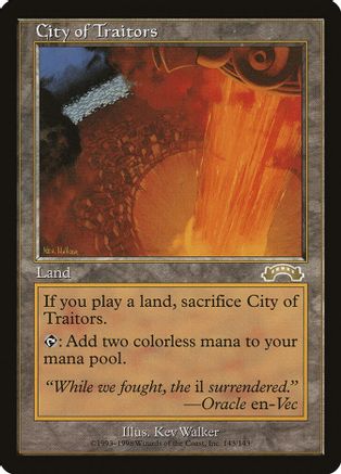 City of Traitors, Exodus