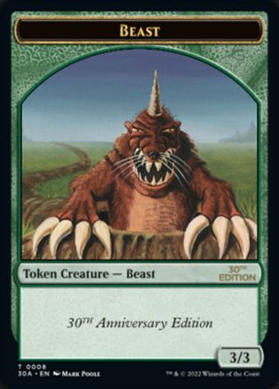 Beast Token 8, 30th Anniversary Edition