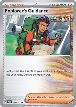 Explorer's Guidance 107/131, SV: Prismatic Evolutions