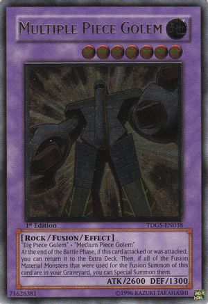 Multiple Piece Golem (UTR), The Duelist Genesis