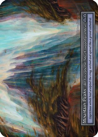 Mountain Peaks (Foil), Gothic
