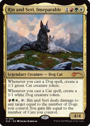 Rin and Seri, Inseparable (1910) 1910, Secret Lair Drop Series