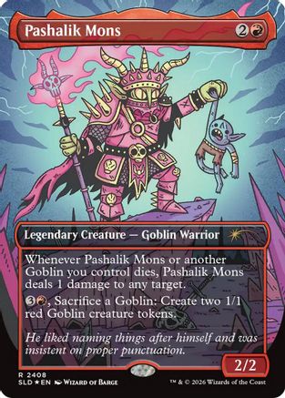 Pashalik Mons 2408, Secret Lair Drop Series