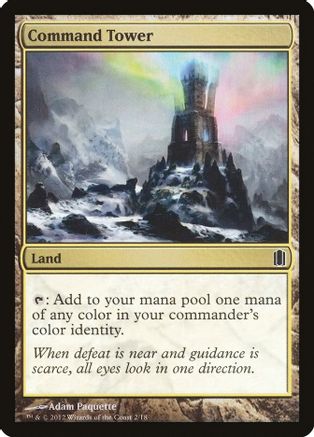 Command Tower 2, Commander's Arsenal