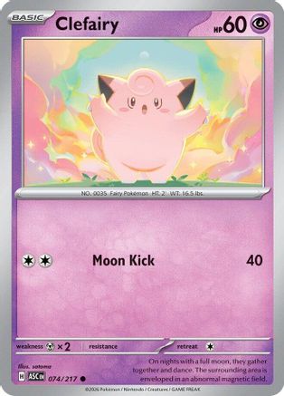 Clefairy 074/217, ME: Ascended Heroes