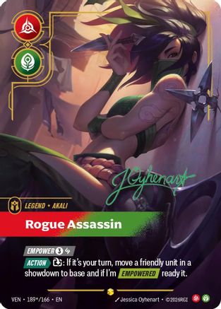 Akali, Rogue Assassin (Signature), Vendetta