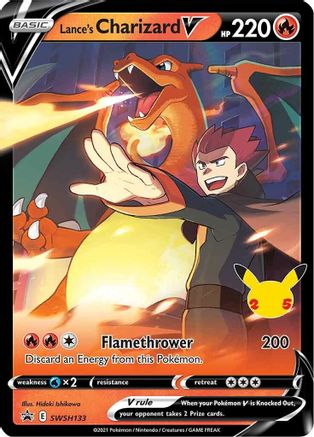 Lance's Charizard V SWSH133, SWSH: Sword & Shield Promo Cards