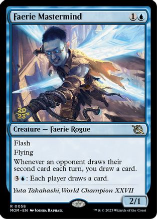 Faerie Mastermind 58, Prerelease Cards