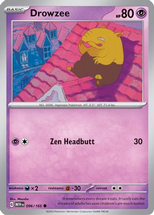 Drowzee 096/165, SV: Scarlet & Violet 151