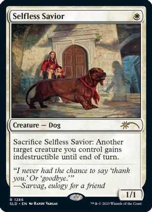 Selfless Savior 1286, Secret Lair Drop Series