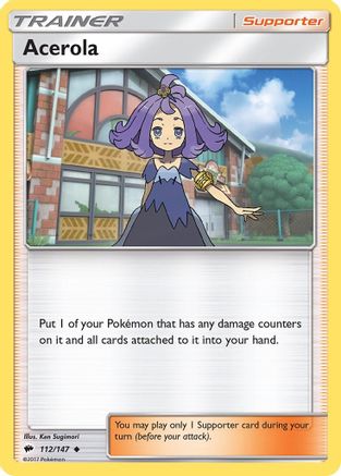 Acerola 112/147, SM - Burning Shadows