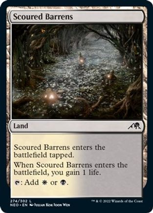 Scoured Barrens 274, Kamigawa: Neon Dynasty