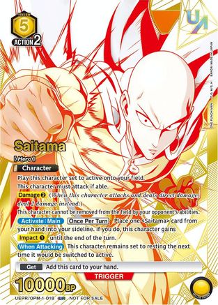 Saitama (018), Union Arena Promotion Cards