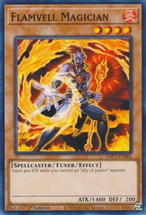 Flamvell Magician HAC1-EN066, Hidden Arsenal: Chapter 1