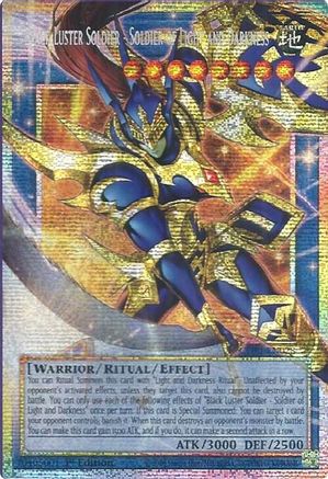 Black Luster Soldier - Soldier of Light and Darkness (Starlight Rare) (Extended Art), Chaos Origins