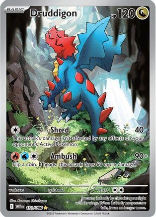 Druddigon 151/086, SV: White Flare